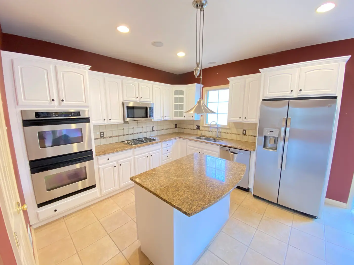 Cabinet refinishing kitchen transformation