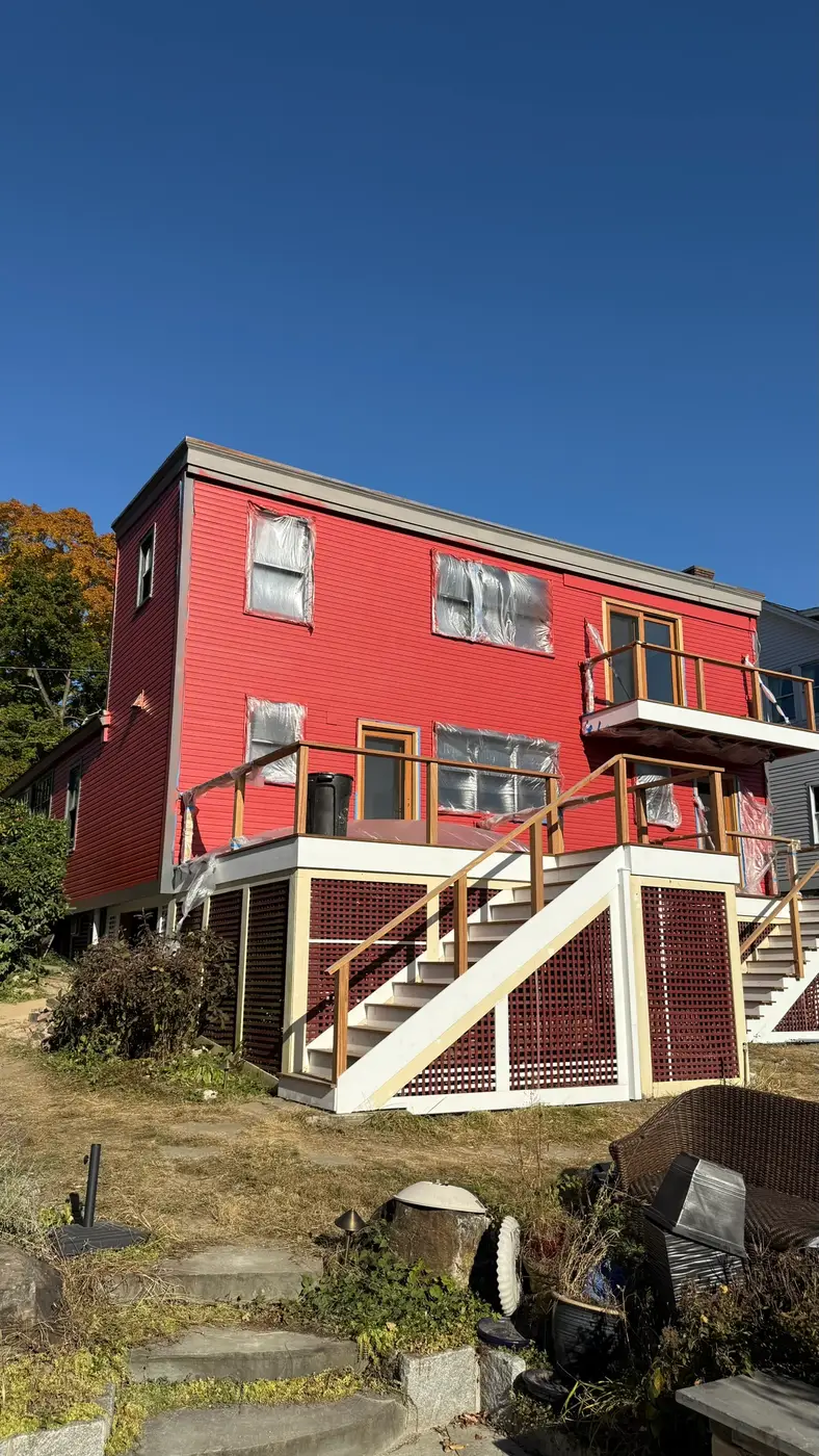 Exterior painting craftsman house Westchester